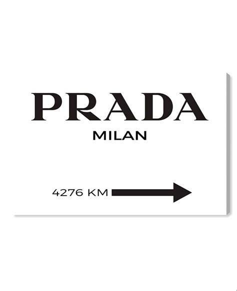 Prada Milan Wall Art 